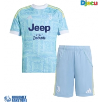 Juventus Jonathan David #30 Gostujuci Dres za djecu 2025-26 Kratak Rukav (+ Kratke hlače)